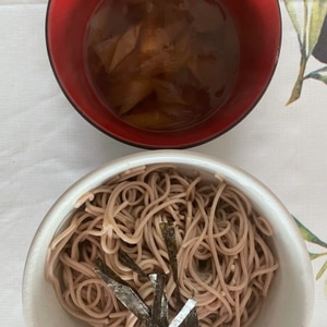 この蕎麦つゆは絶品！ざる蕎麦＆手づくり蕎麦つゆ